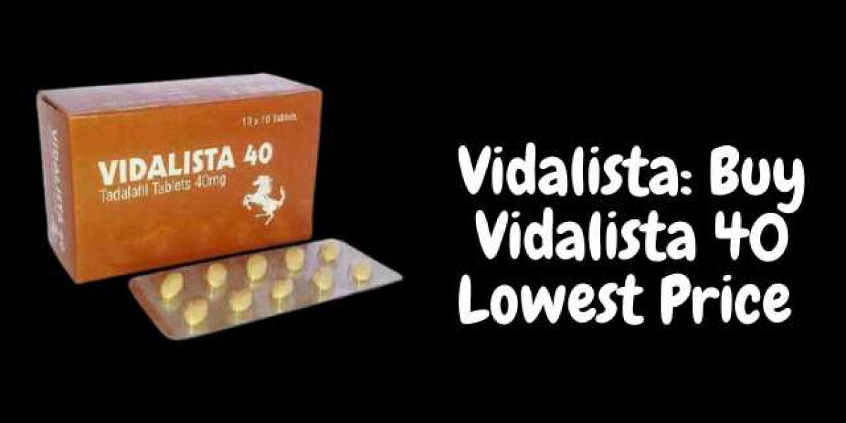 Vidalista 40 (Tadalafil): Uses, Dosage, Side Effects