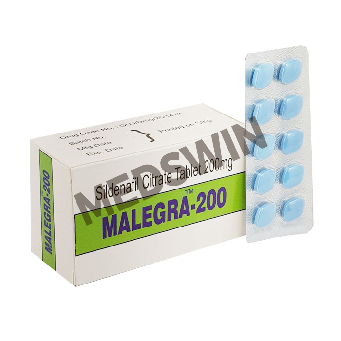 Buy Malegra 200 mg | Get Sildenafil 200mg for sale at Medswin