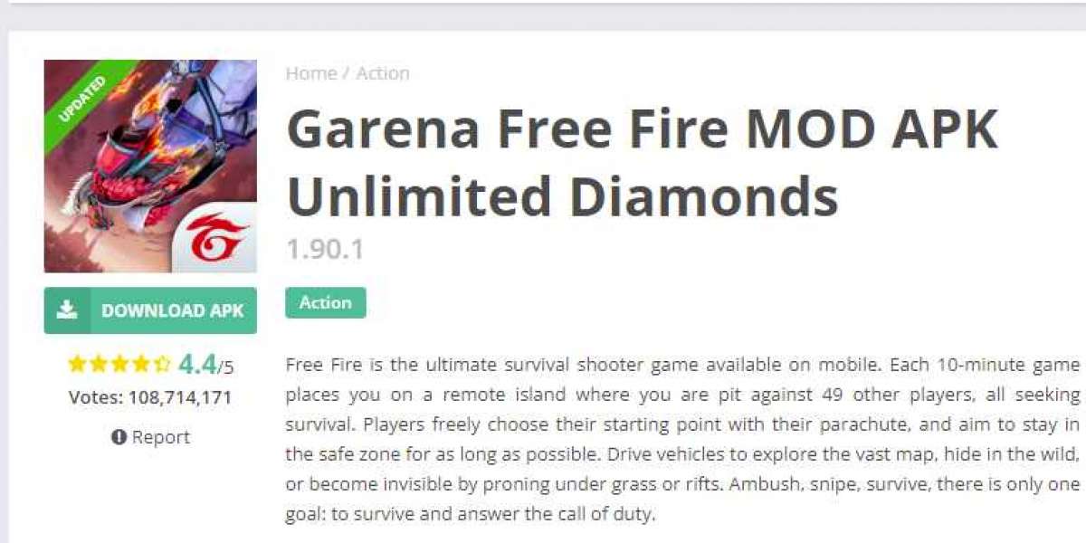 Garena Free Fire MOD APK Unlimited Diamonds