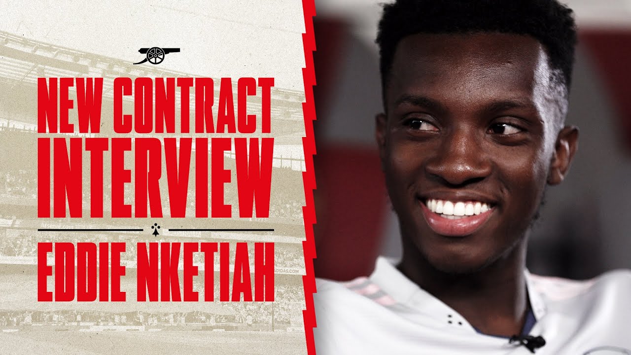 Eddie Nketiah on his new contract, the number 14, the 22/23 Premier League season and more! - Musventurenal