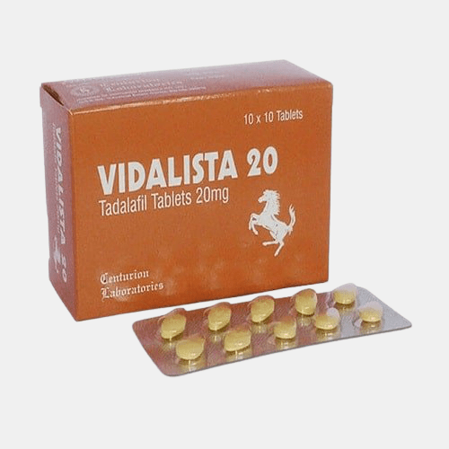 Treat Your ED by Using Vidalista 20 Tablets | Tadalafil | USA