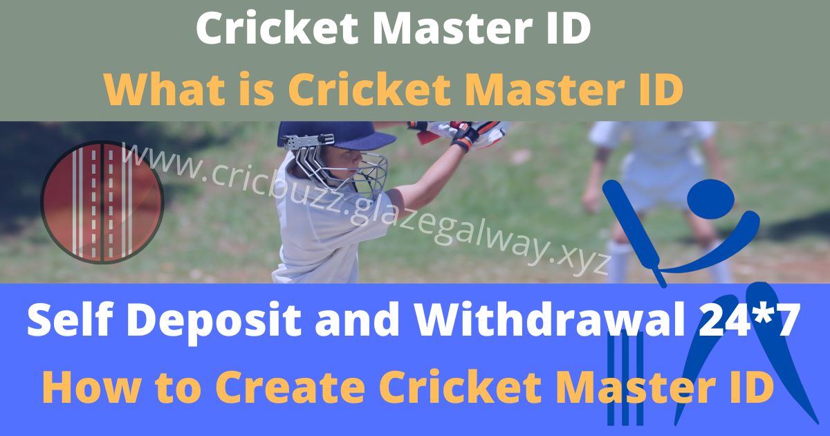 Cricket Master ID | How to Cricket Master ID | Master ID