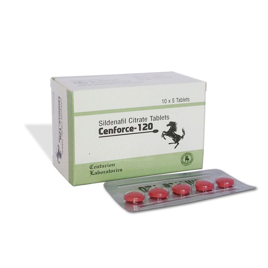 Cenforce 120 Mg (Sildenafil) Tablets Online | Reviews, Side Effects
