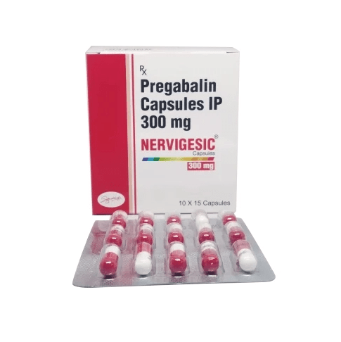Pregabalin 300mg (Nervigesic) Capsules - Myedpill