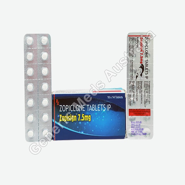 Buy Zopisign 7.5 mg Online in Australia | Genericmedsaustralia