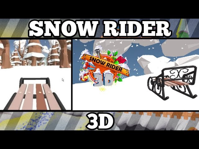 Snow Rider 3D Unblocked Games - The best free to play online