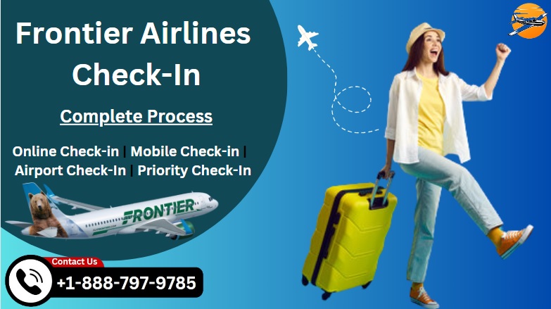 Frontier Airlines Check-In | How Do I Check-In For My Flight?