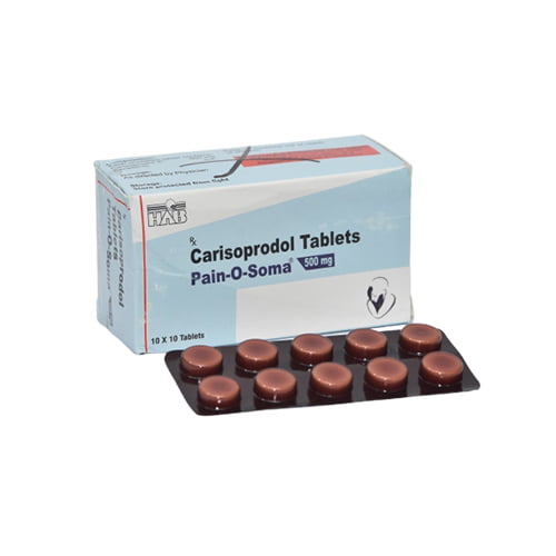 Pain O Soma 500 Mg | Carisoprodol 500 - The Best Pain Relief
