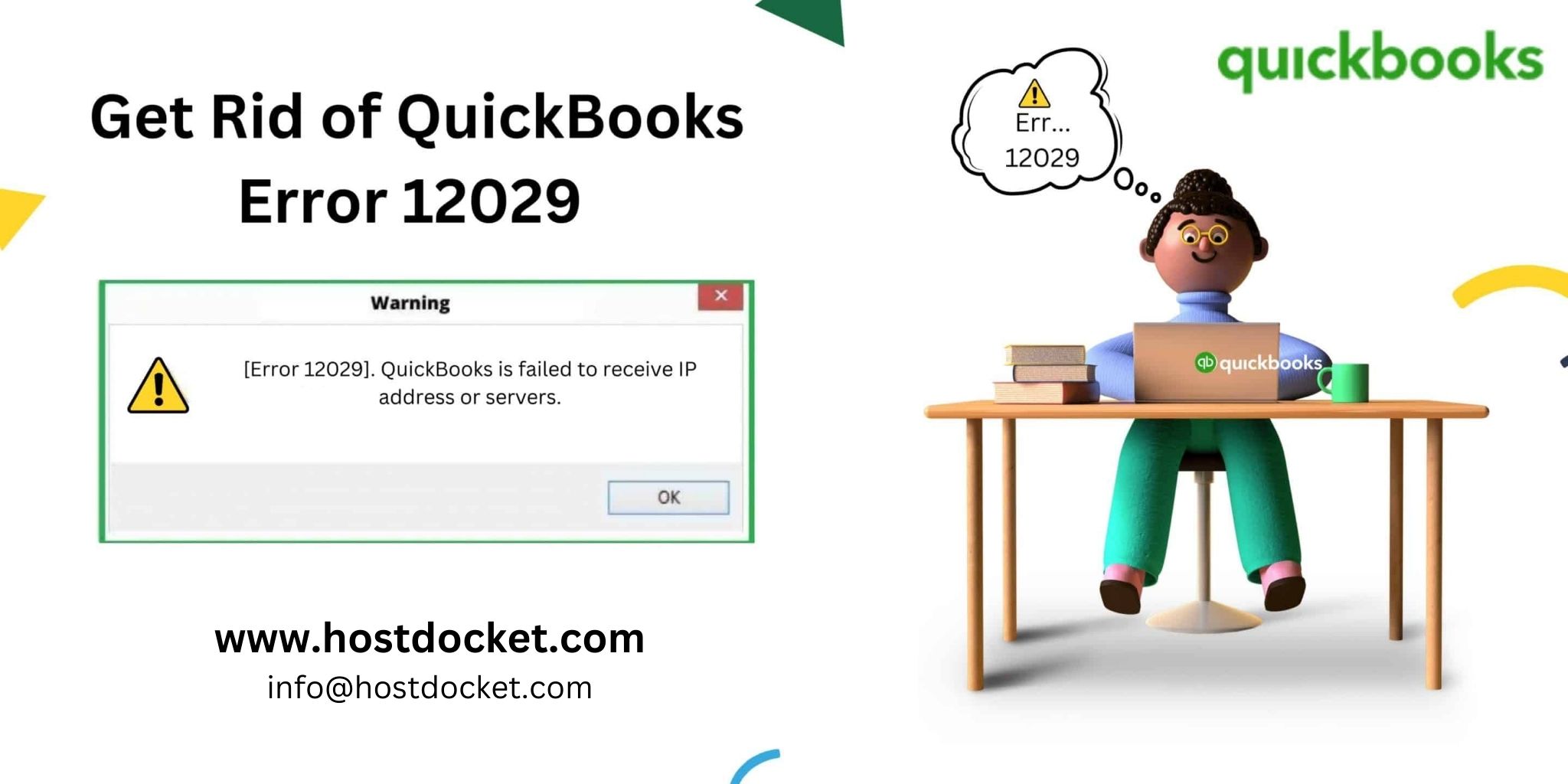 How to get rid of QuickBooks Error Code 12029? (Easy Methods)
