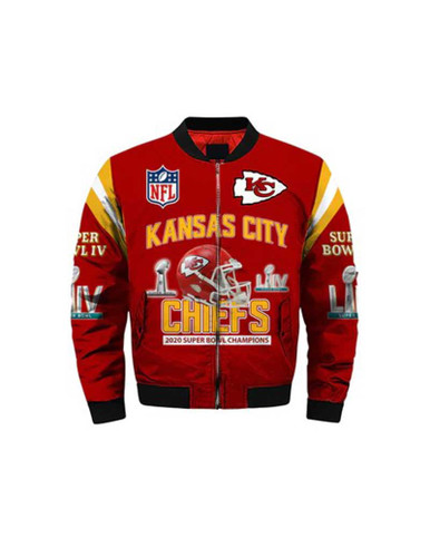 Kansas City Chiefs Super Bowl Champions Bomber Jacket