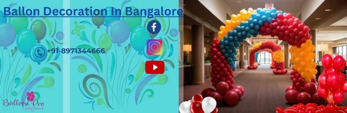 Ballon Decoration In Bangalore Cover Image