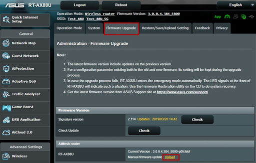 Asus Router Firmware Update | Firmware for Asus Router