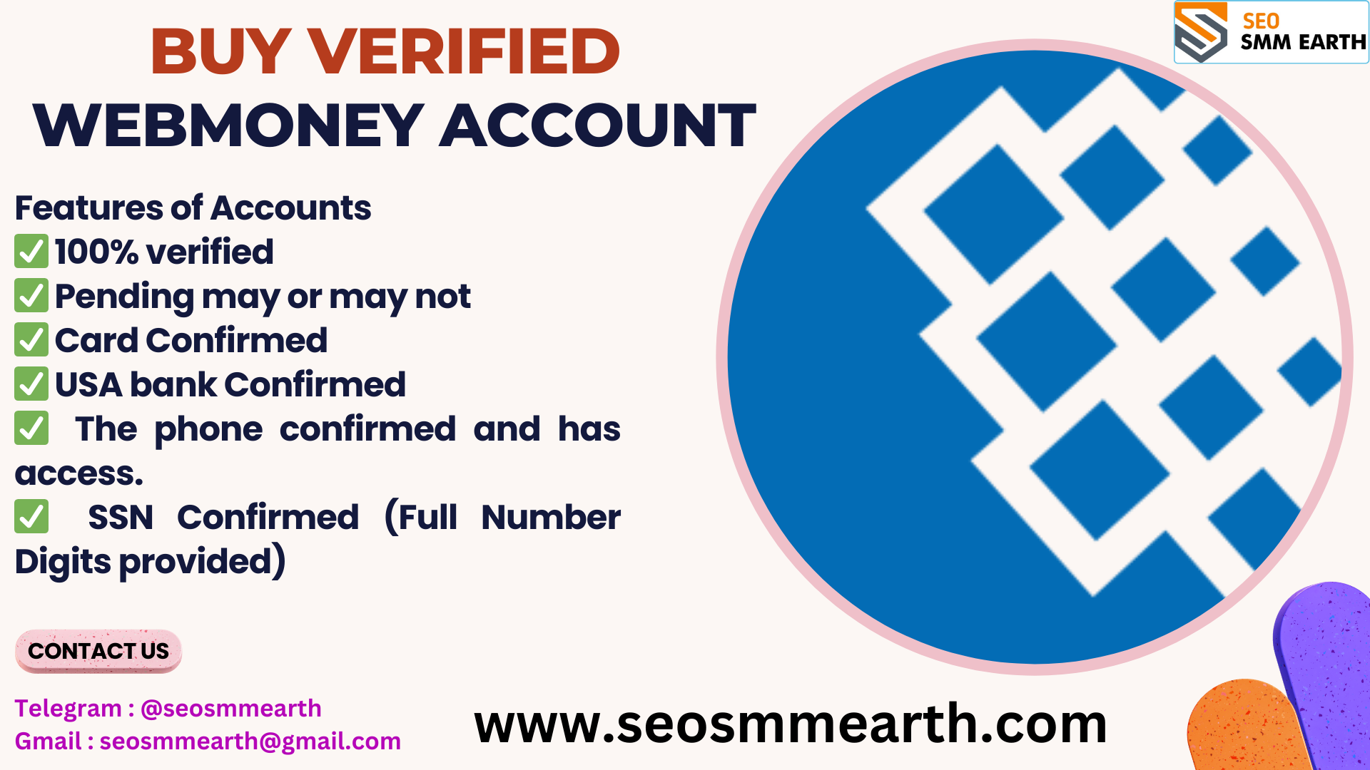 Buy Verified Webmoney Account - 100% Positive WebMoney Account