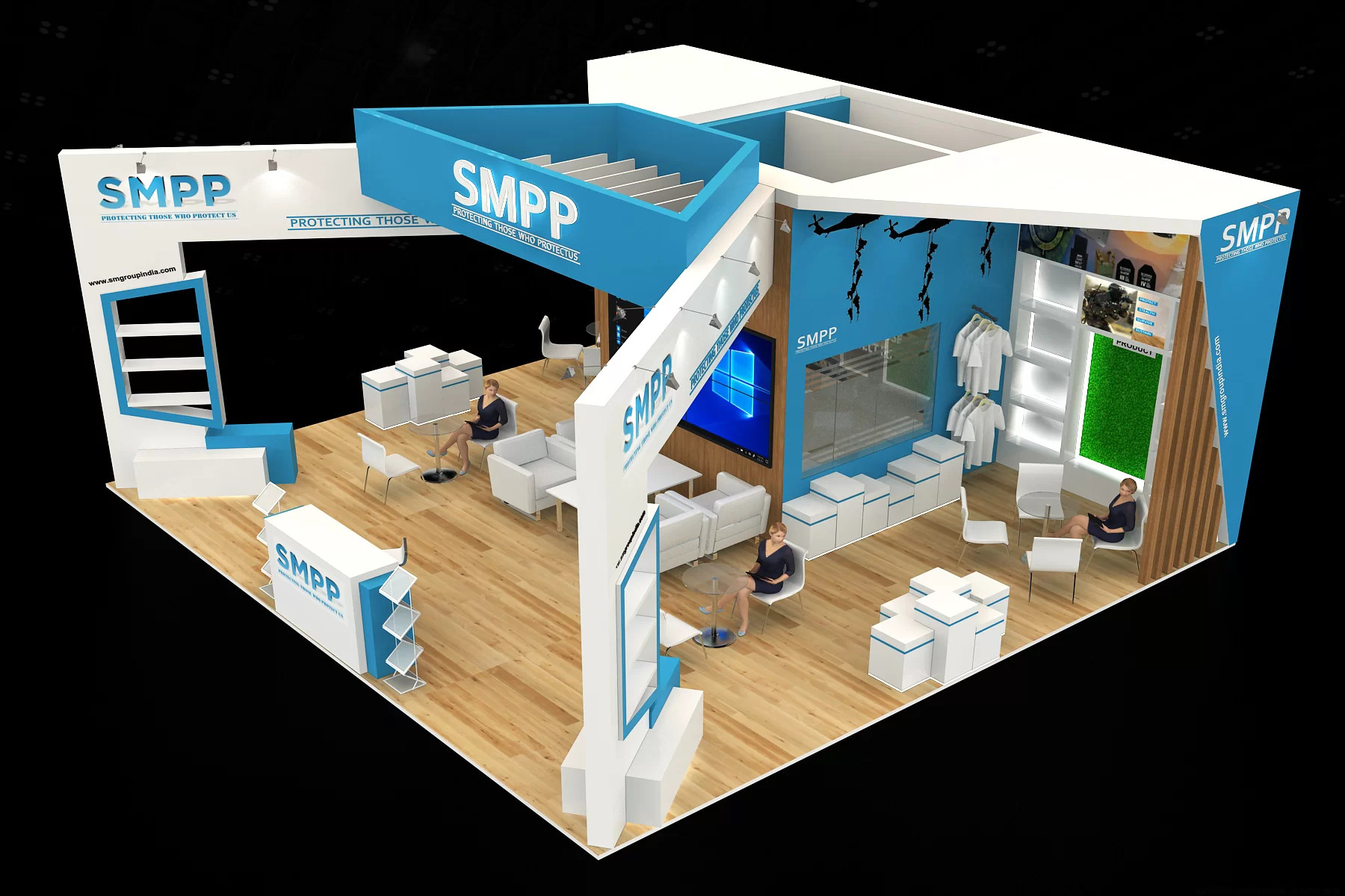 Exhibition Stand Design and Booth Builders in Bologna, Italy