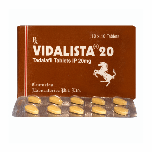 Buy Vidalista 20mg Uses & Dosage | Tadalafil | Medzbuddy