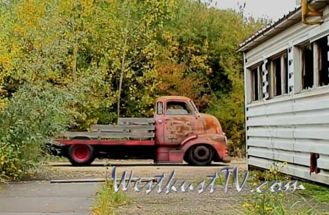 Rat Rod Garage: Diedelson's Kustoms Chevy COE truck - Rat Rod, Street Rod, and Hot Rod Car Shows
