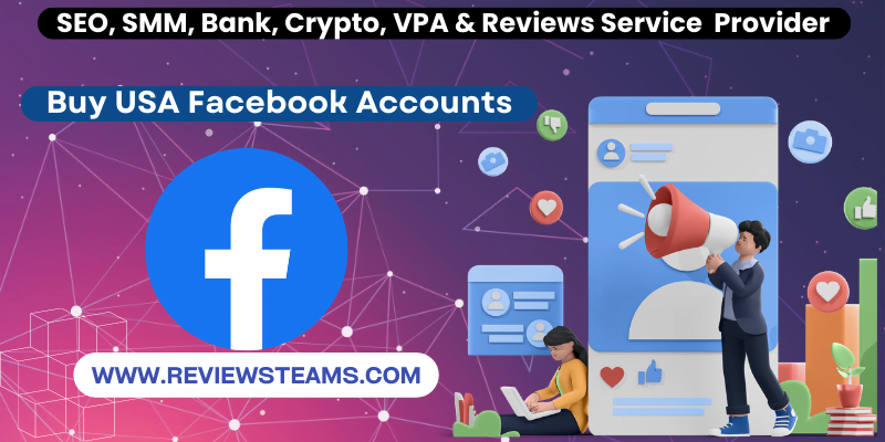Buy USA Facebook Accounts - Email, Number, ID Verified