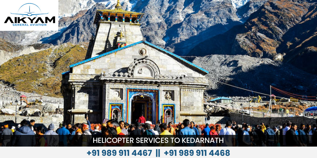A Journey With Helicopter Services To Kedarnath