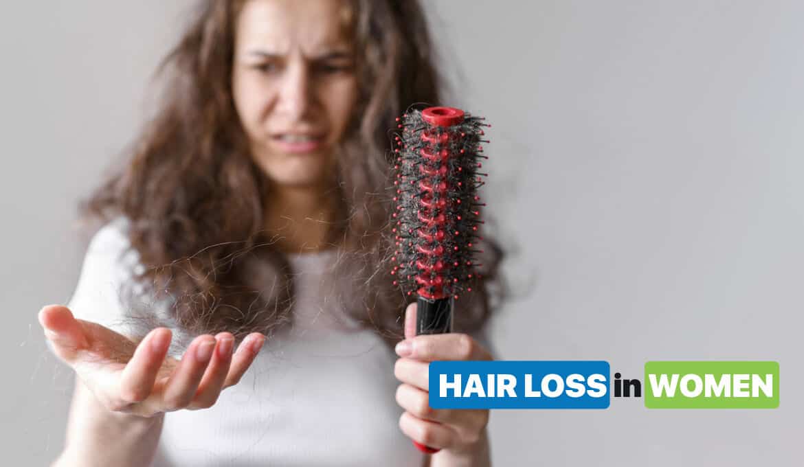 What Causes Hair Loss in Women? - Healthy Active