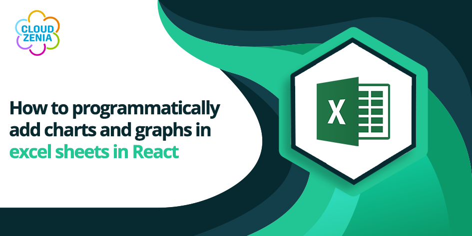 How to programmatically add Charts & Graphs in Excel sheets in React