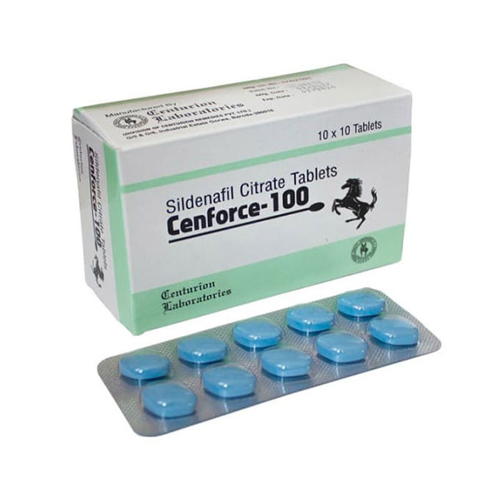 Cenforce 100 (Sildenafil citrate 100mg) Tablets - Buystrip