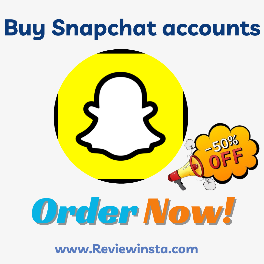 Buy Snapchat accounts with 100% Instant Delivery! (2024)