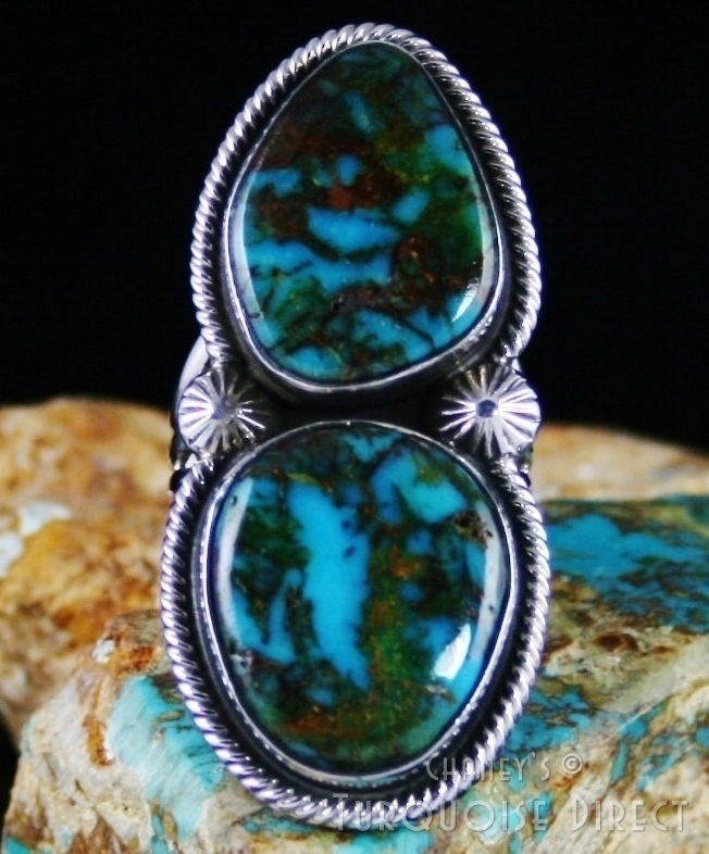 Rick Martinez Blue Gem Turquoise Ring | Turquoise Direct