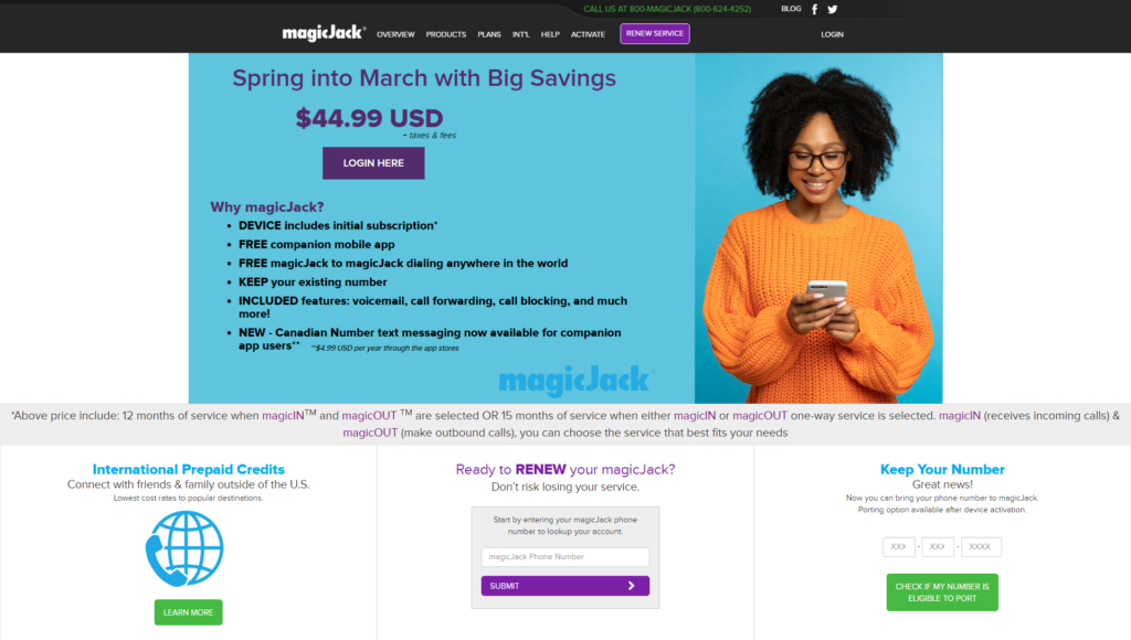 magicJack Login – Login to your MagicJack Account