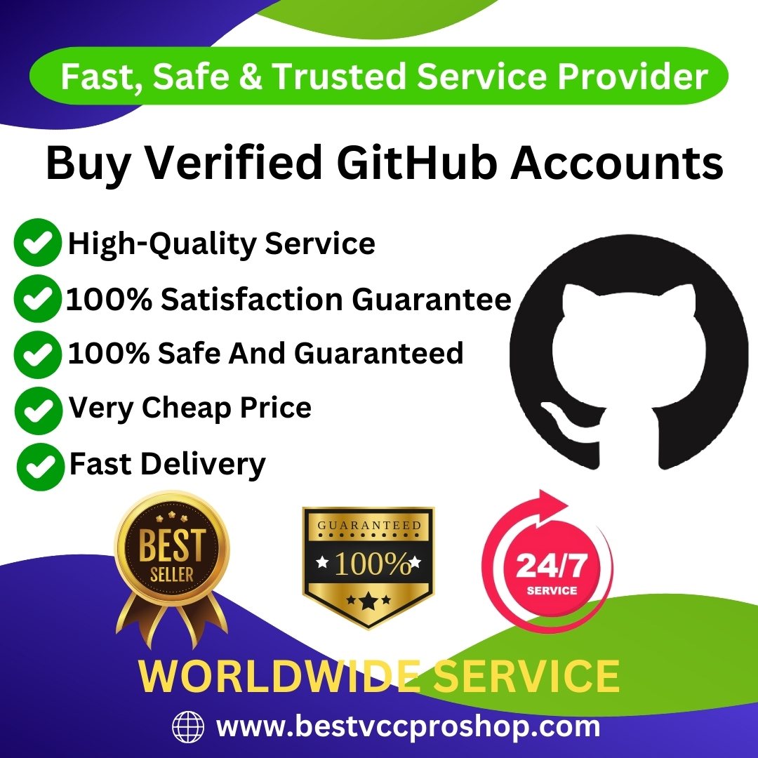 Buy Verified GitHub Accounts - New - Old GitHub 2024