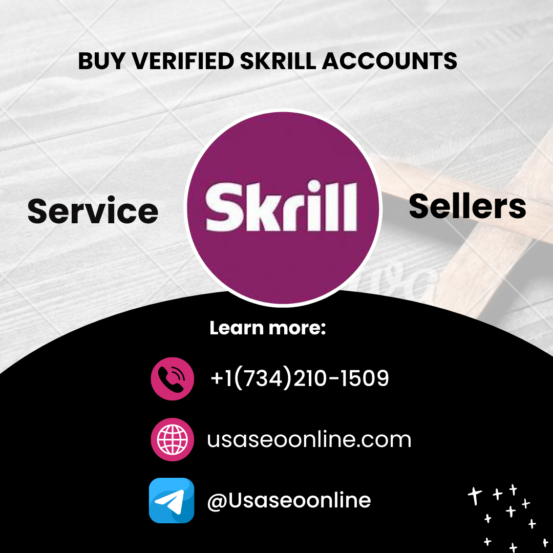 Buy Verified Skrill Accounts - USA SEO Online