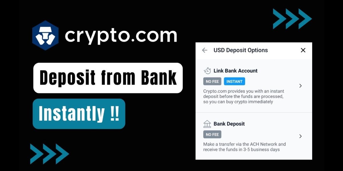 How to Deposit Money into Crypto.com from a Bank Account