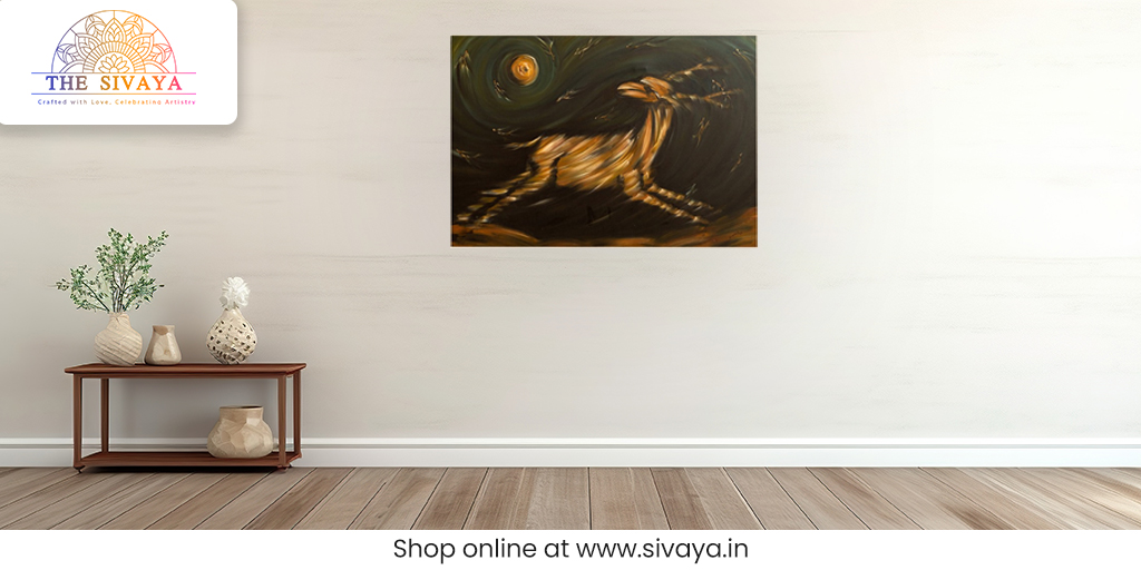 Buy handmade paintings to evoke elegant artistry