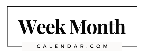 2025 Monthly Calendar Printable - Days, Weeks, Months, Year