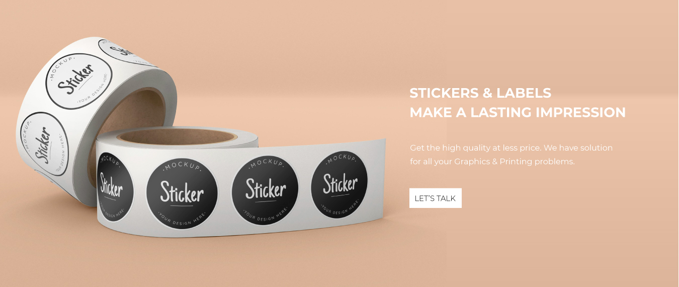 Sticker Design & Printing Services | Carbon Reprographics