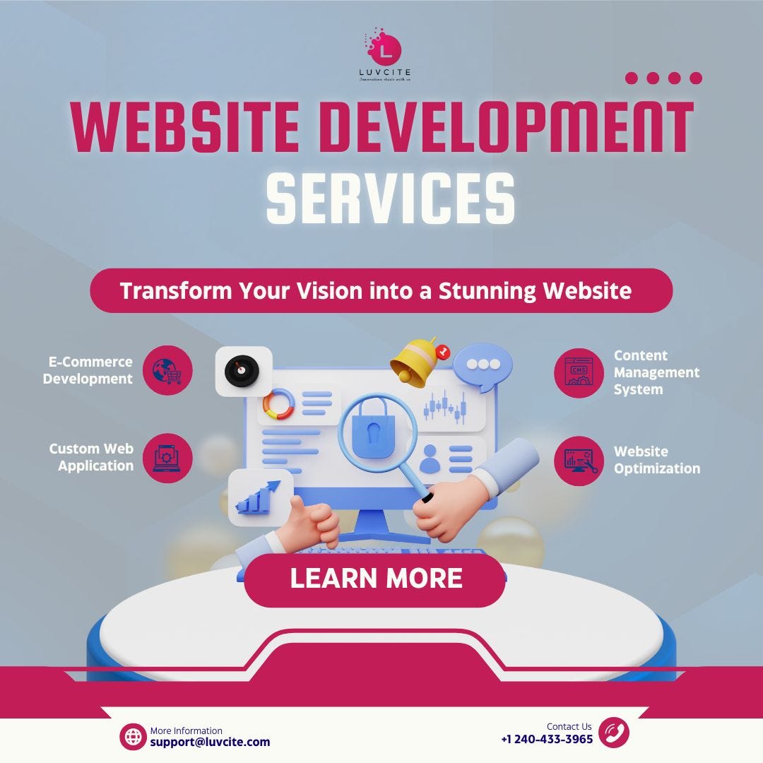 Why LuvCite Technology Private Limited Is the Best Choice for Website Developers | by luvcitetechnology | Mar, 2025 | Medium