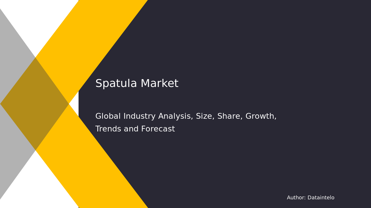 Request For Sample of Spatula Market Report | Global Forecast From 2025 To 2033