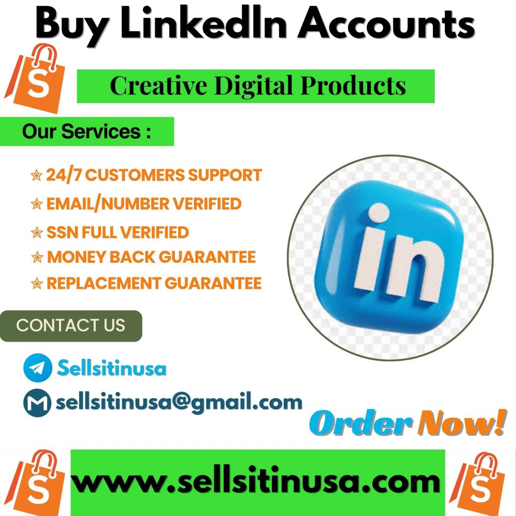 Buy LinkedIn Accounts - 100% Active And Email Login Access