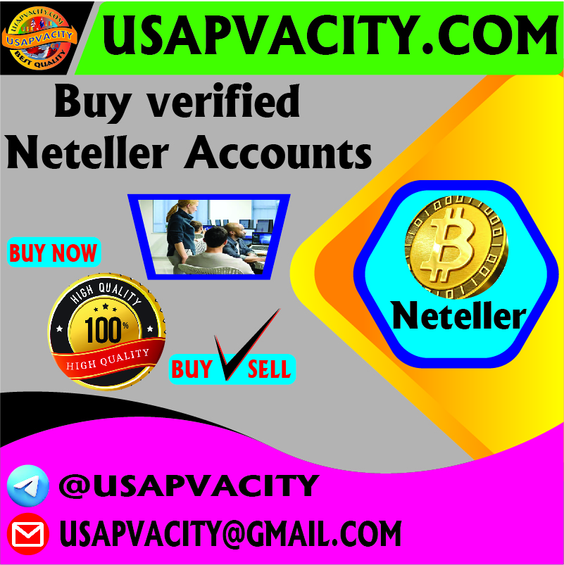 Buy Verified Neteller Accounts - 100% Webcam & Bank Attached