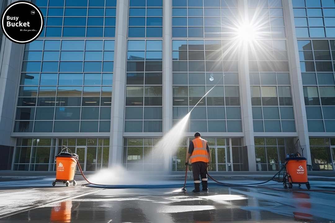 Inside Busy Bucket’s 6-Step Facade Cleaning Process – See the Transformation