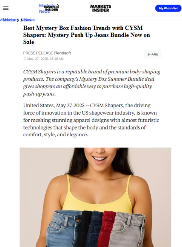 Business insider Press Release Distribution Publication