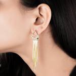 Gold earrings Profile Picture