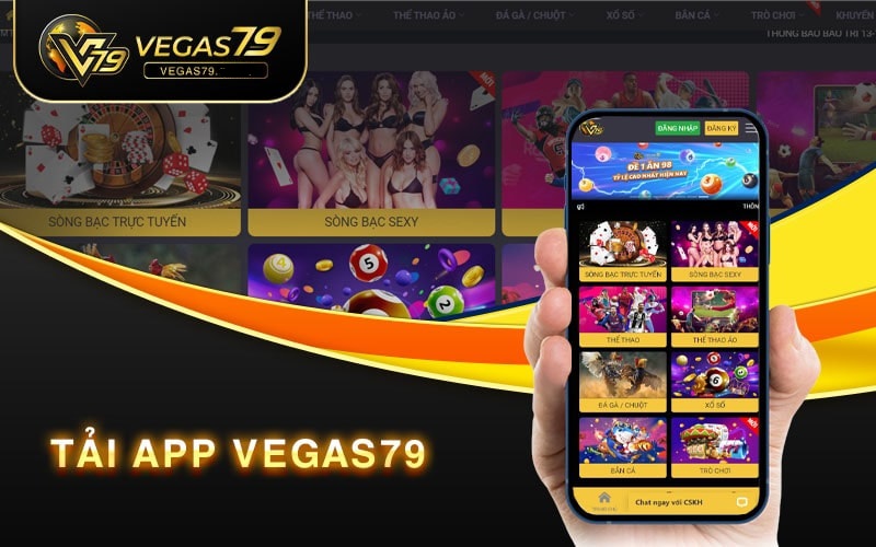 Hướng dẫn tải app Vegas79 cực đơn giản