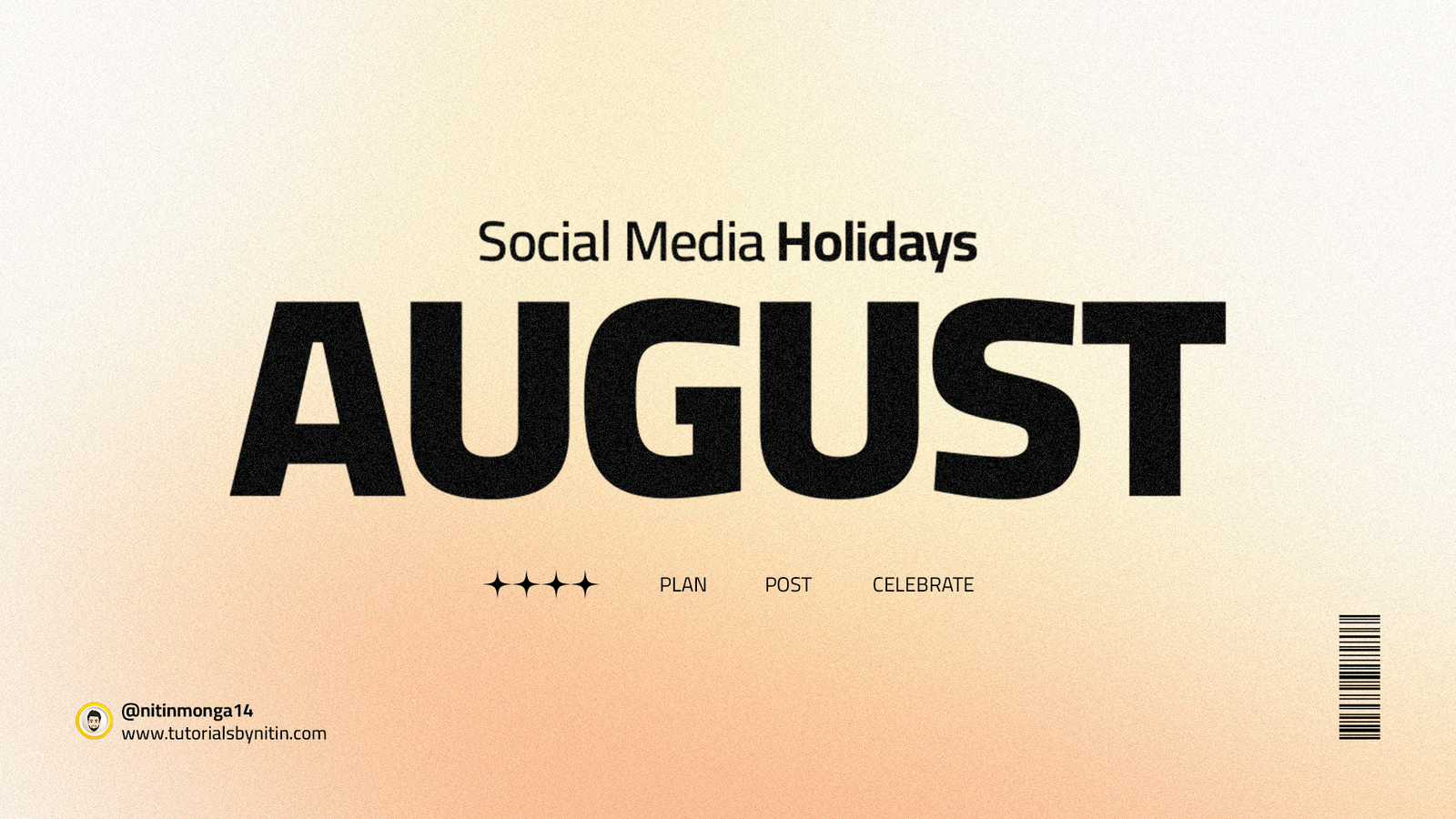 August 2025 Calendar – Social Media Holidays, Dates & Wishes
