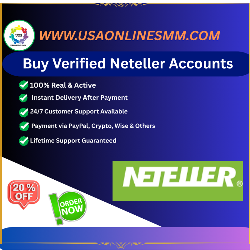 Buy Verified Neteller Accounts - faster transfers