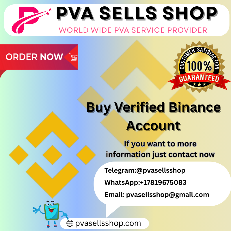 Buy Verified Binance Account Best Quality Service 100%...