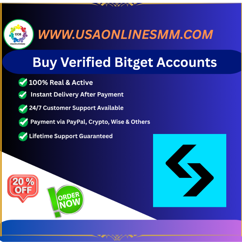 Buy Verified Bitget Accounts - Fully Verified 100 %