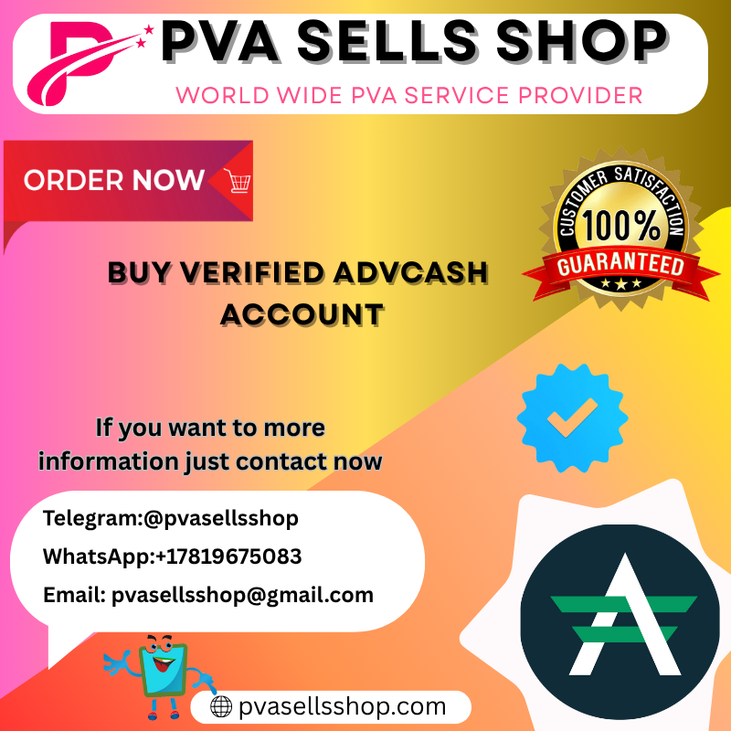 Buy Verified ADVcash Account PVASELLSSHOP