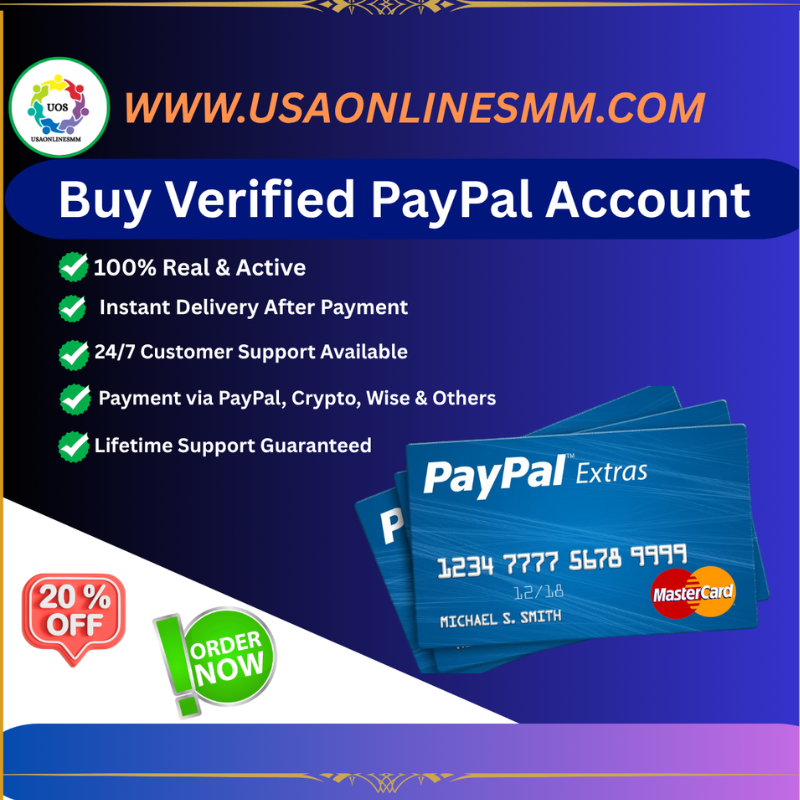 Buy Verified PayPal Accounts - save money