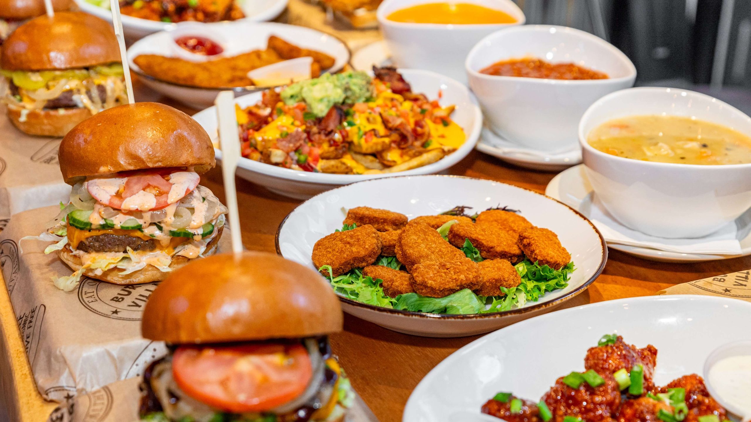 Order Organic and Exotic Burgers Online Hicksville, Livingston street NY | Burger Village